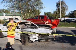 St. Clair Main Street Festival - The Sledged Car
